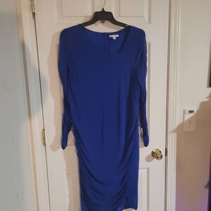 Cato Royal Blue Long Sleeve Dress